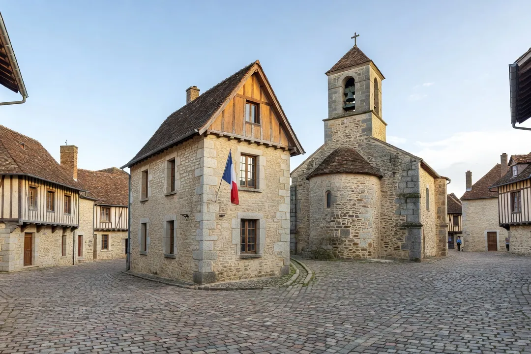 Chemin rural entre les communes du Miey de Béarn