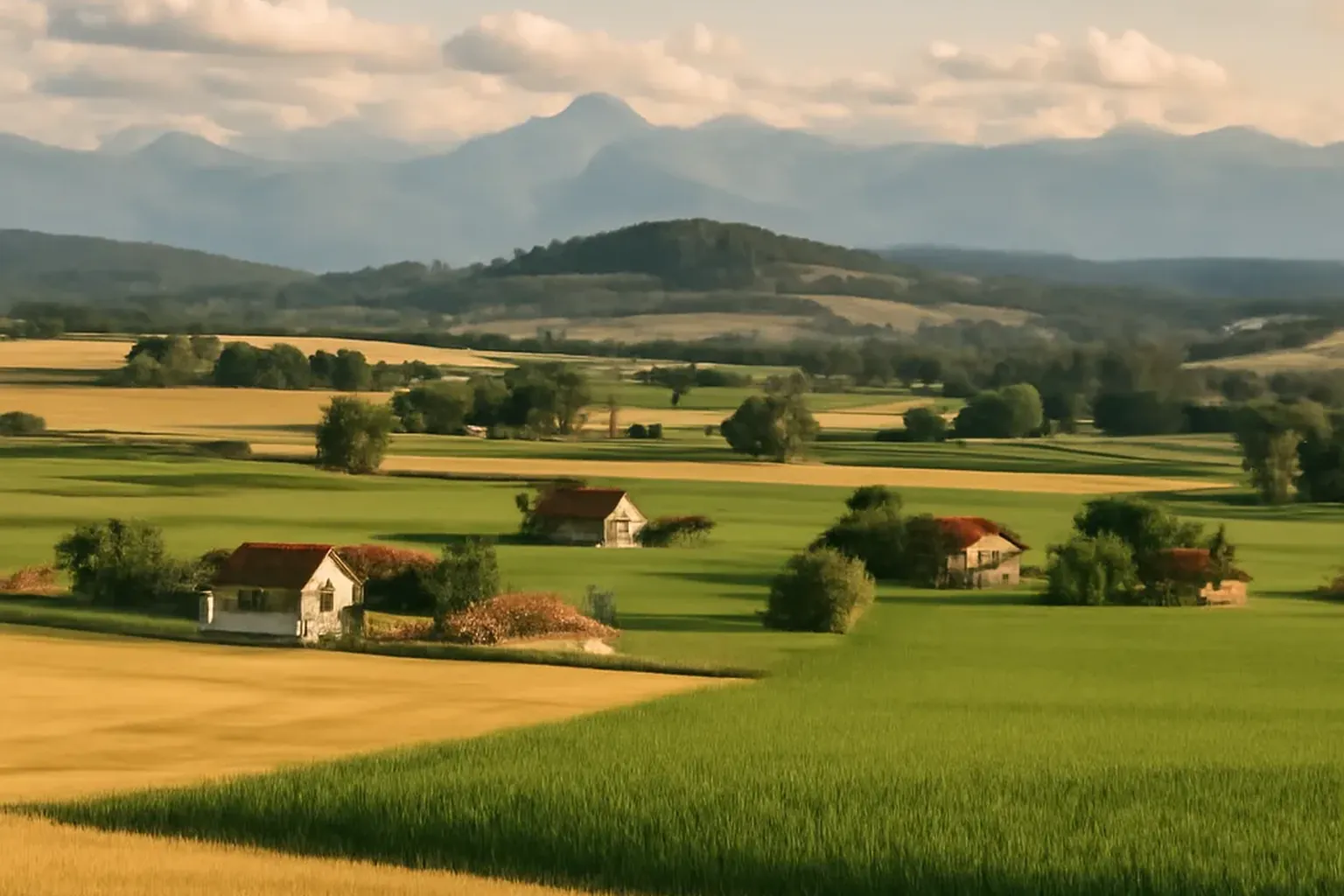Sauvagnon & Aussevielle : deux villages de la plaine du Béarn