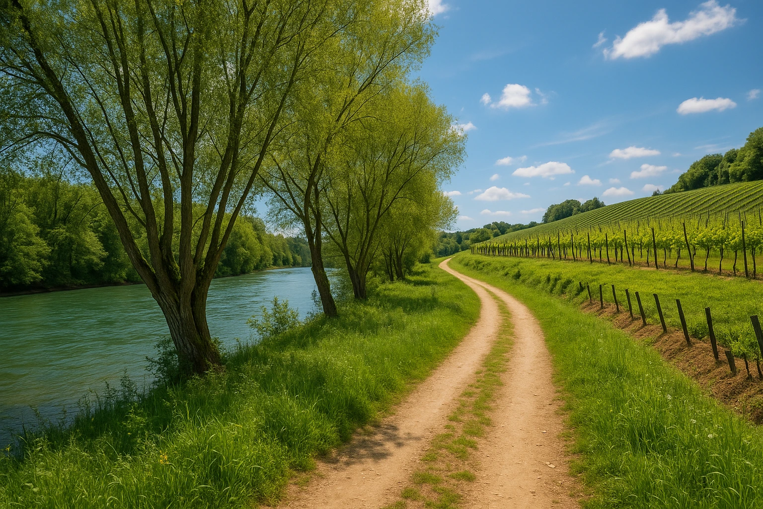 Randonnée Sauvagnon — Aussevielle : entre Adour, vignoble et patrimoine rural